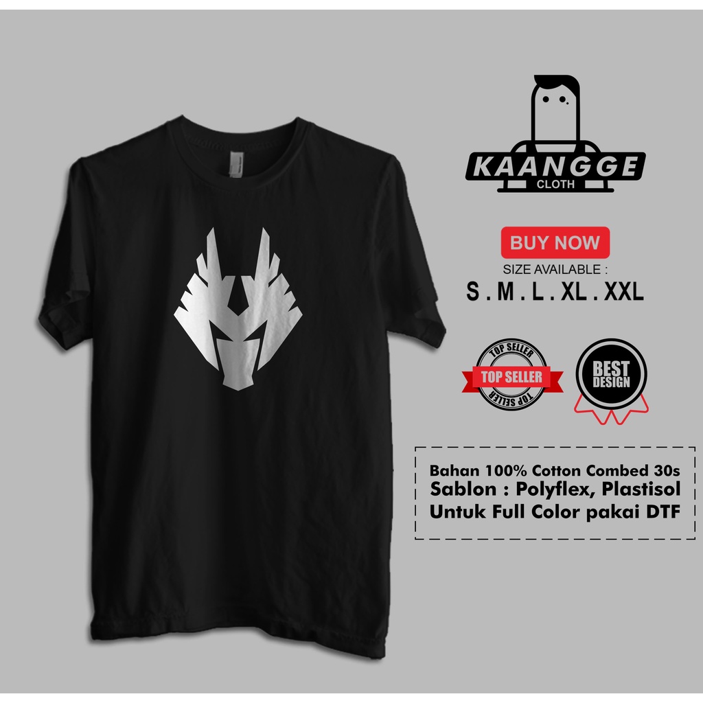 Kaos Kamen Rider Ryuki Logo Baju Distro