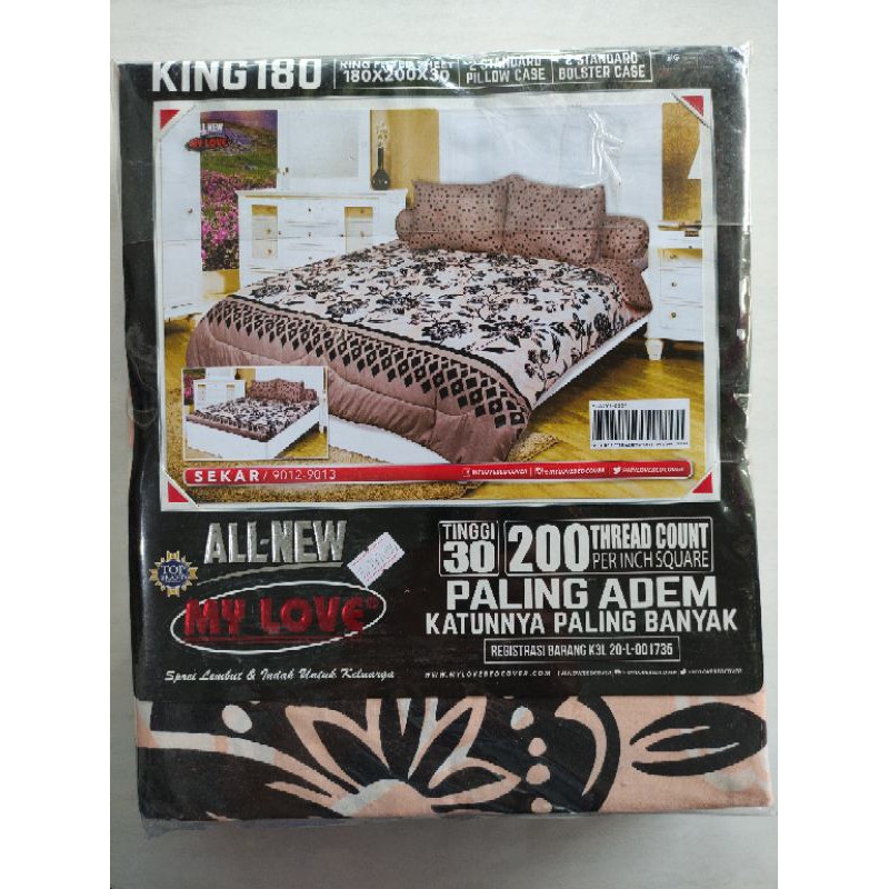Sprei ALL NEW MY LOVE 180X200X30