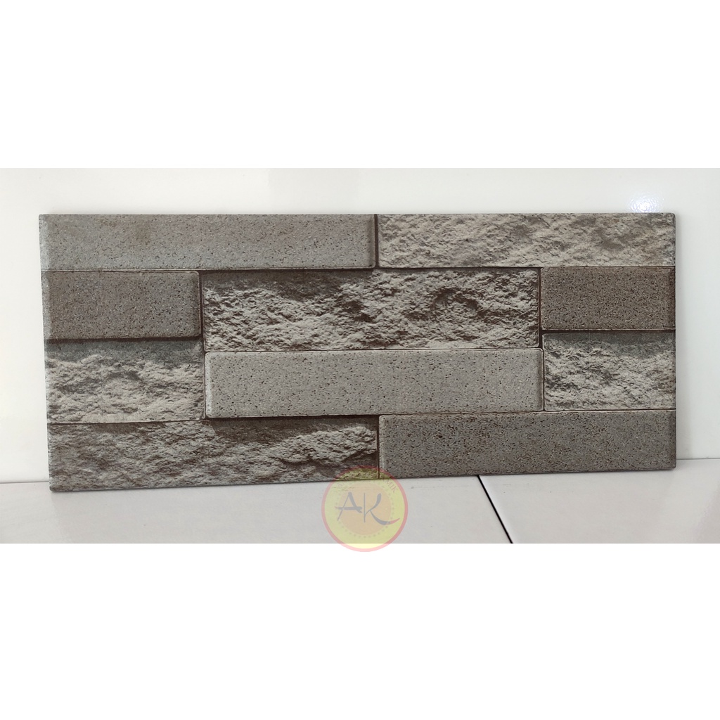 Keramik Dinding Kasar Motif Batu Alam Timbul 20x40 Eminence Stone