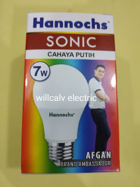 LAMPU LED HANNOCHS SONIC 7W 7WATT 7 WATT - LAMPU LED HANNOCH SONIC 7W 7WATT 7 WATT CAHAYA PUTIH