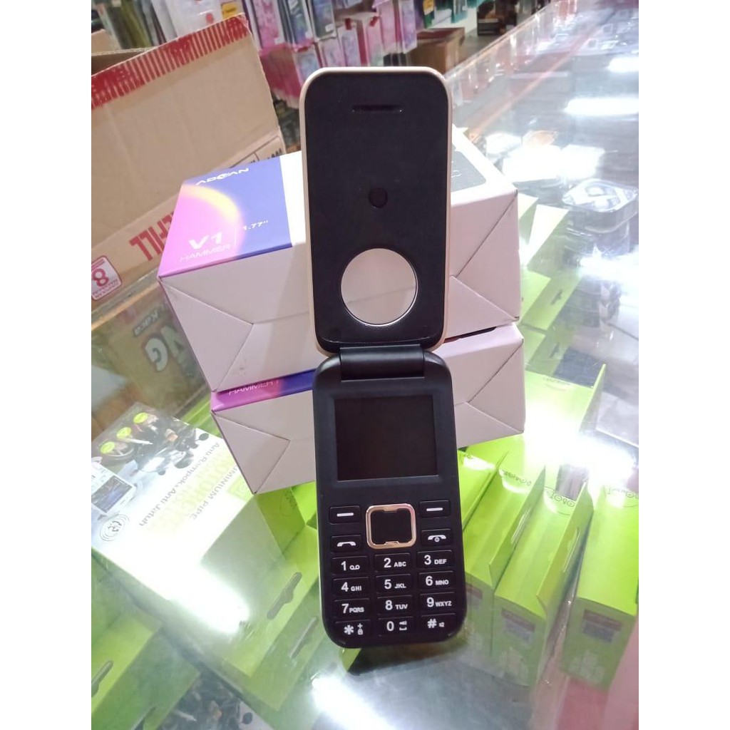 Advan Hammer V1 Gold Hp Jadul Candybar Handphone Lipat Dual Sim Bluetooth Klasik Shopee Indonesia