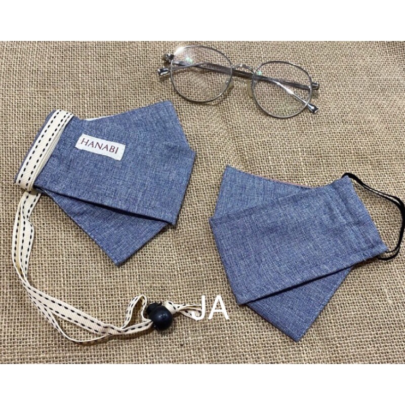 Masker kain 3ply 3D Hanabi