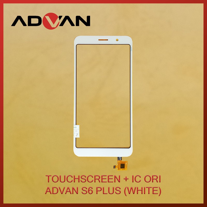 TOUCHSCREEN  ADVAN S6 PLUS ORI (WHITE)