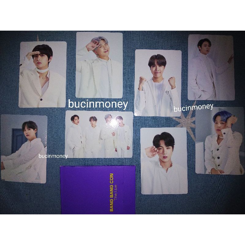BANG BANG CON BTS PHOTOCARD OFFICIAL