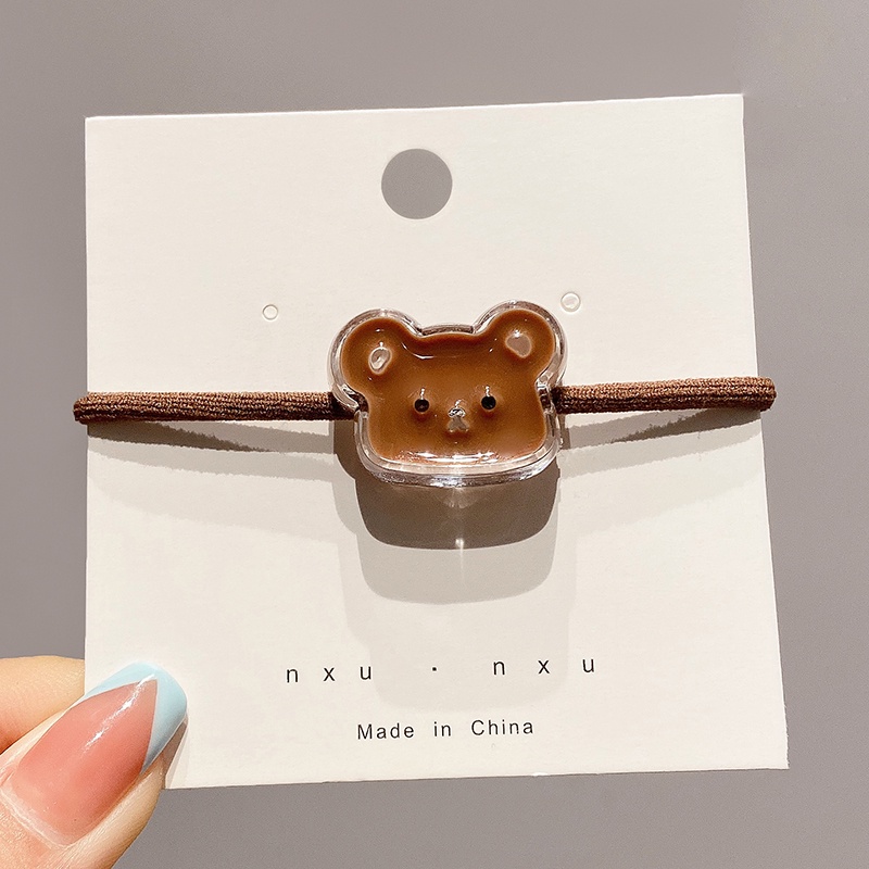 2022 Ikat Rambut Tali Elastis Pendan Buah Ceriberuang Gaya Korea Untuk Wanita