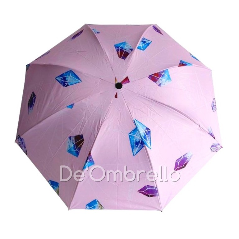 (513)De'Ombrello! Payung Fancy Motif Diamond Anti UV