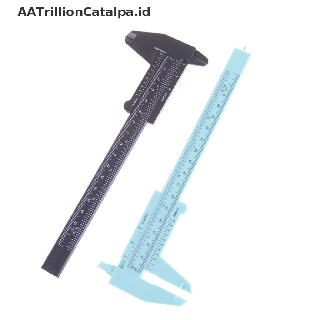 Aatrillioncatalpa 1PC Jangka Sorong 6 150mm Bahan Plastik Untuk Mengukur Perhiasan