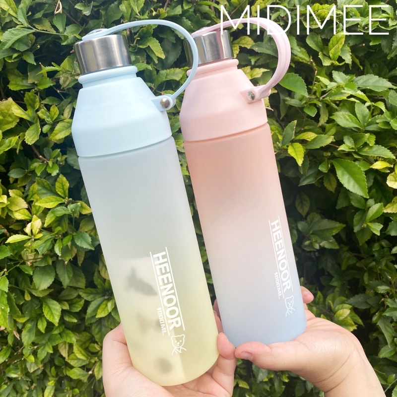 Tumbler Botol Minum Gradasi Free sticker 1 Liter (HN-533)