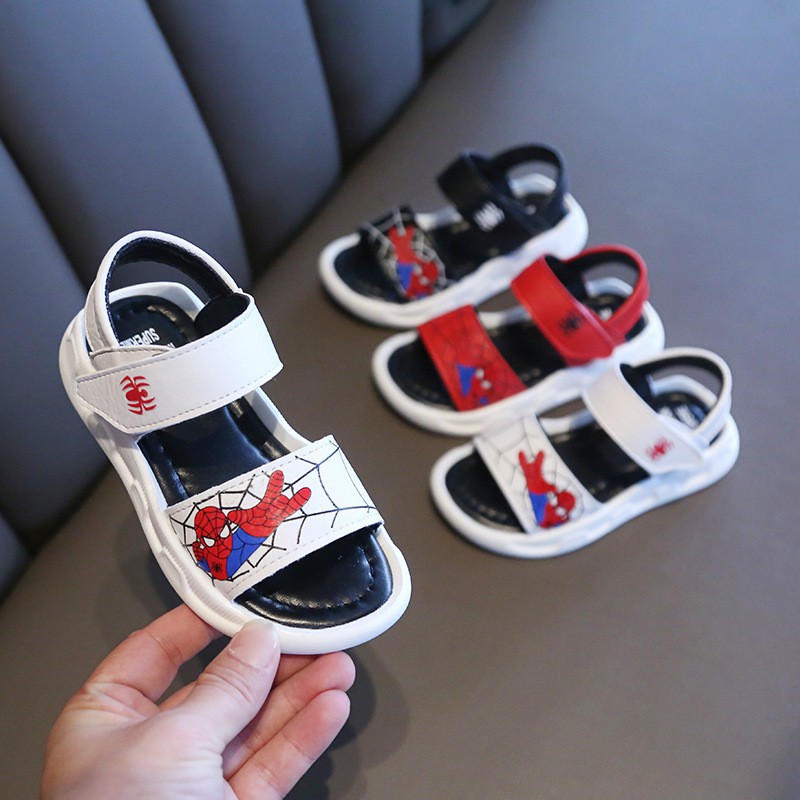 LittleAaron ATTACK SPI-DR Sepatu Sandal Anak Laki Laki Bahan PU Model Lucu 0-5 Tahun Import Sport Termurah Sendal Bayi Anak Cewek Cowok