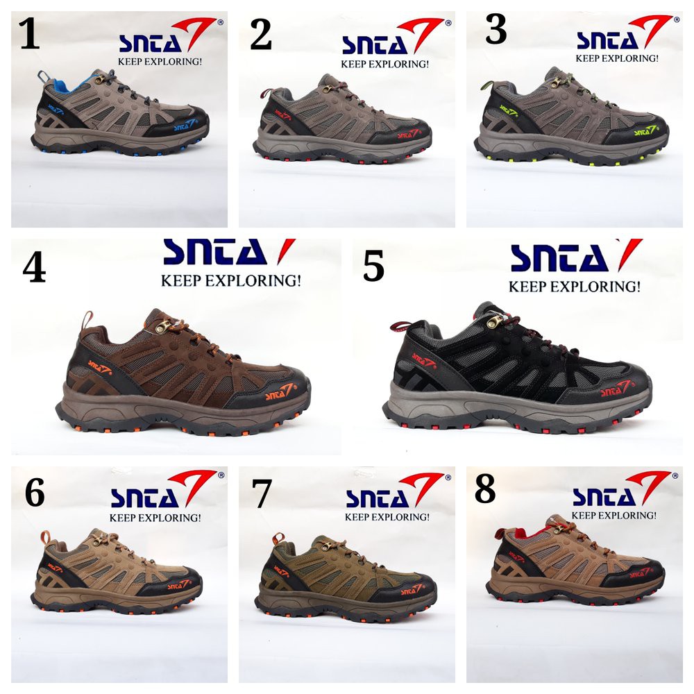 Sepatu Gunung-Hiking Outdoor SNTA 434 / Sepatu Tracking Adventure SNTA Termurah