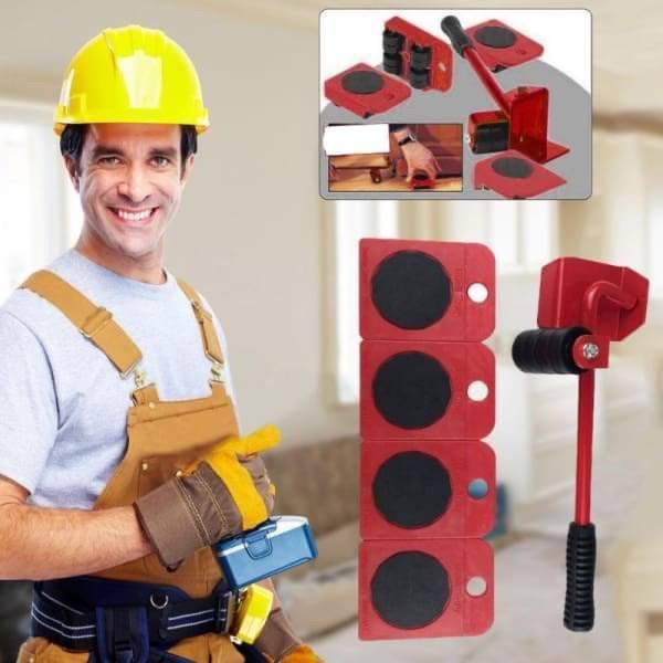 mover roller moving tools furniture lifter sliders moving tools set alat pemindah semua barang