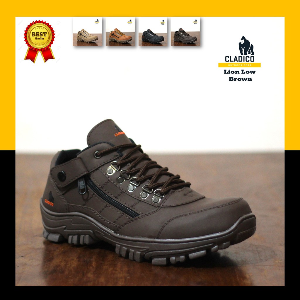 Sepatu boots safety Cladico Lion Low Pendek tracking