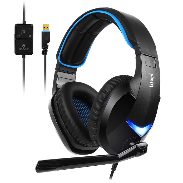 HEADSET GAMING SADES WAND (SA-914)