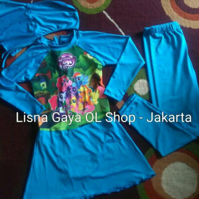 Baju Renang Karakter Anak SD/ Baju Renang Frozen