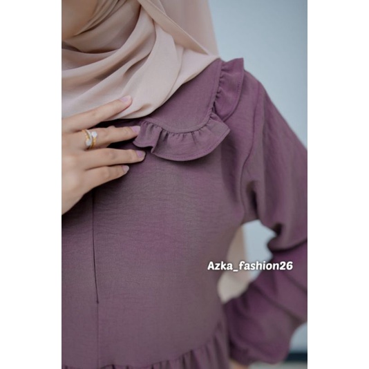 AF26_Mutia dress cringkle S M L XL