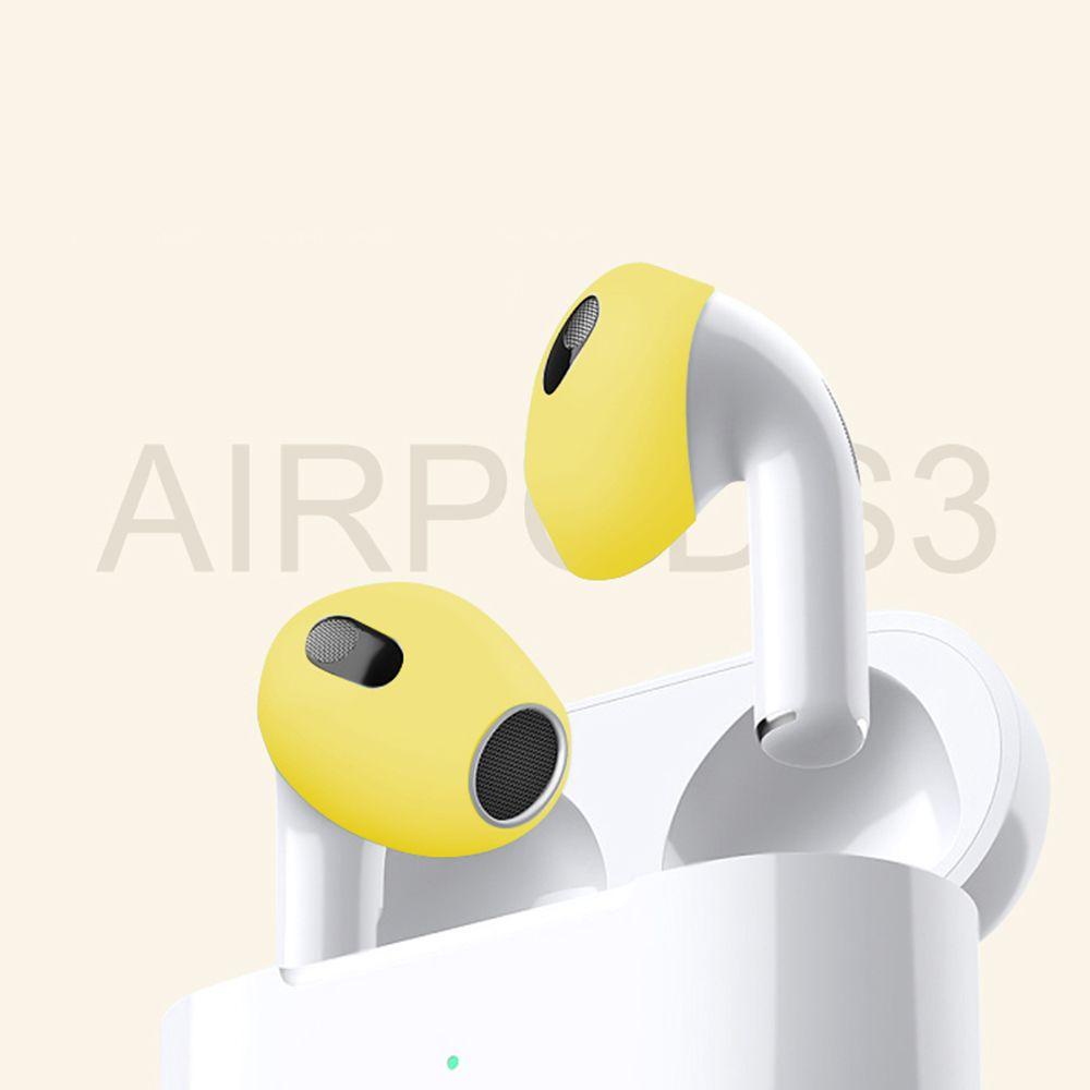 POPULAR Populer 2pcs/1pasang Penutup Telinga Eartips Pelindung Earphone Ultra Tipis Untuk Airpods3