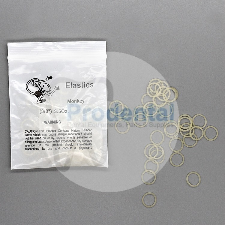 Karet elastik gigi ortho behel dental rubber band elastis karet elastic oz kawat gigi renggang 3/8 3.5oz