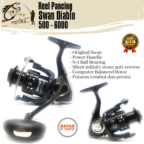 Reel Pancing Swan Diablo 500-6000 (8+1Bearing) Power Handle