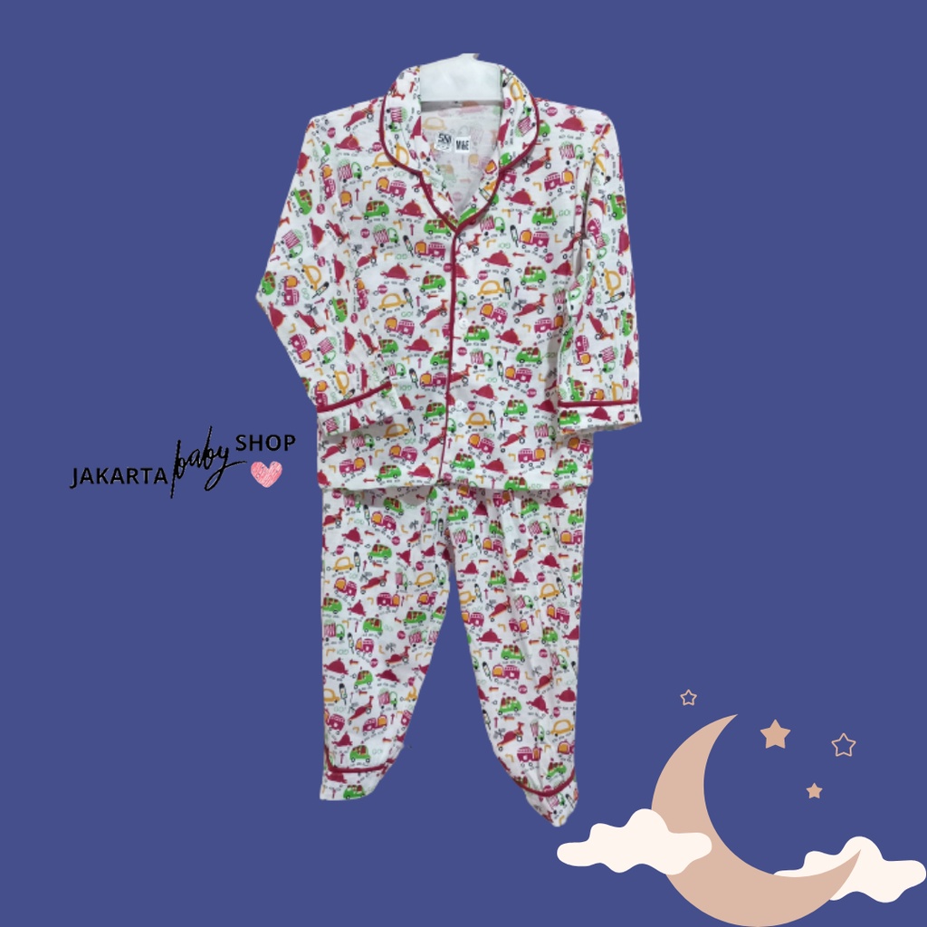 BAJU TIDUR ANAK LENGAN PANJANG SNI M&amp;E 741700