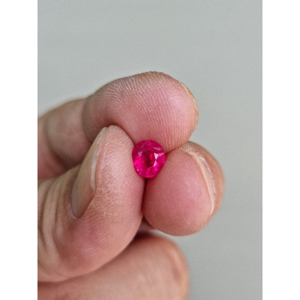 FGL Certified Good Color & Sparkling,Heated 1.17 Cts RUBY
