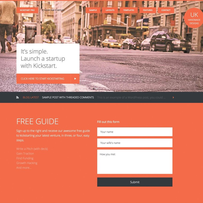 StudioPress Kickstart Pro Genesis WP Theme
