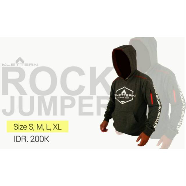 Jaket Gunung Klettern Rock Jumper Original