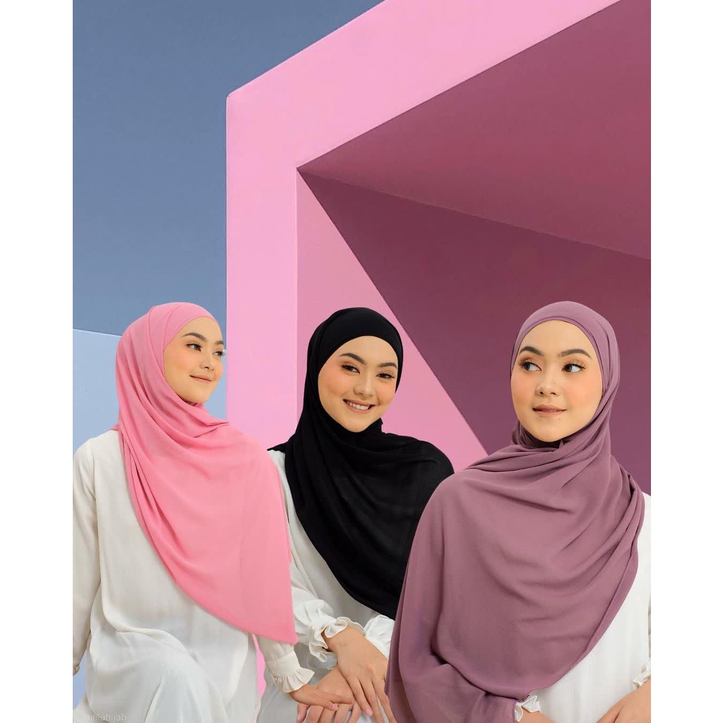 PASHMINA INNER CERUTY BABYDOLL / PASMINA INNER 2 IN 1 / PASHMINA + INNER 2IN1 BISA BOLAK BALIK