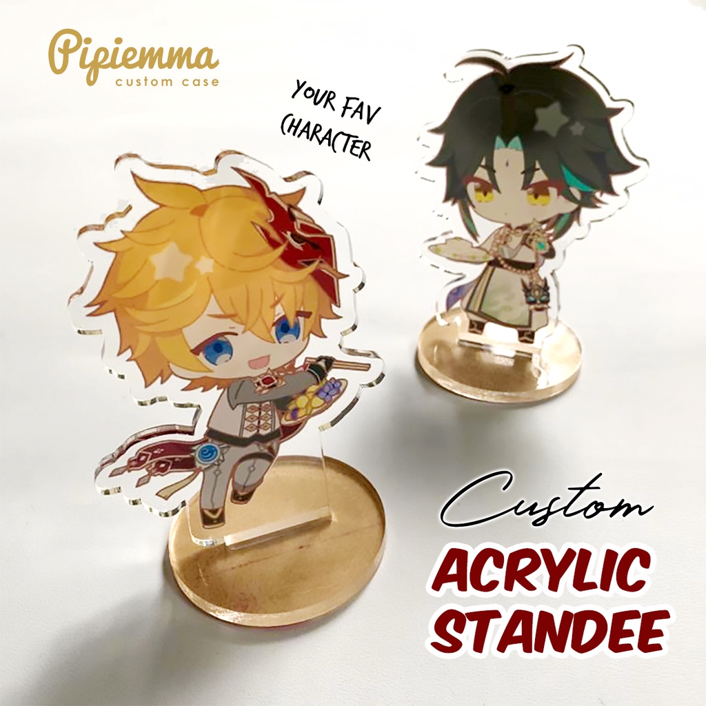 Patung Akrilik Custom Trophy Hiasan Acrylic Stand Anime Character