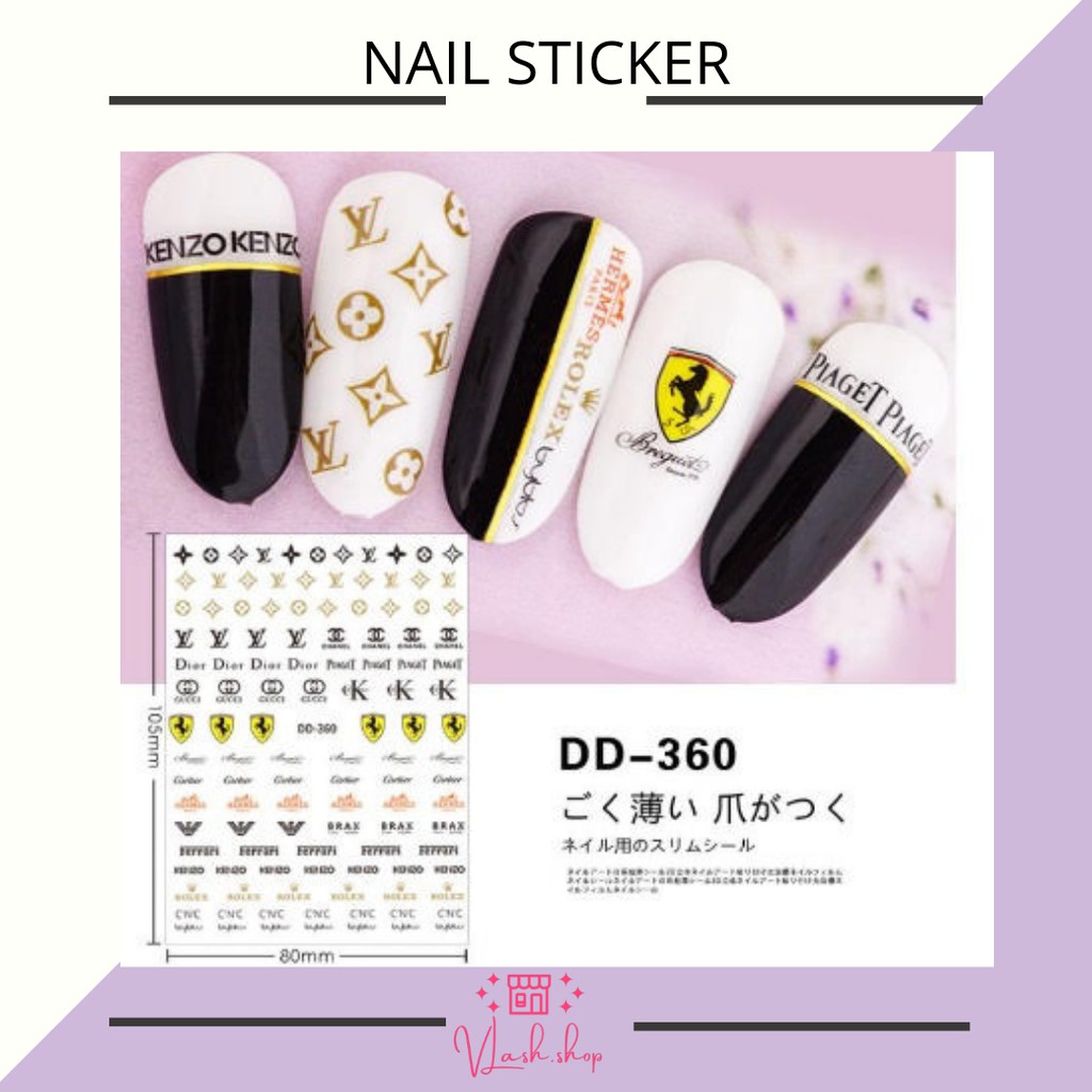 NAIL STICKER - STIKER KUKU