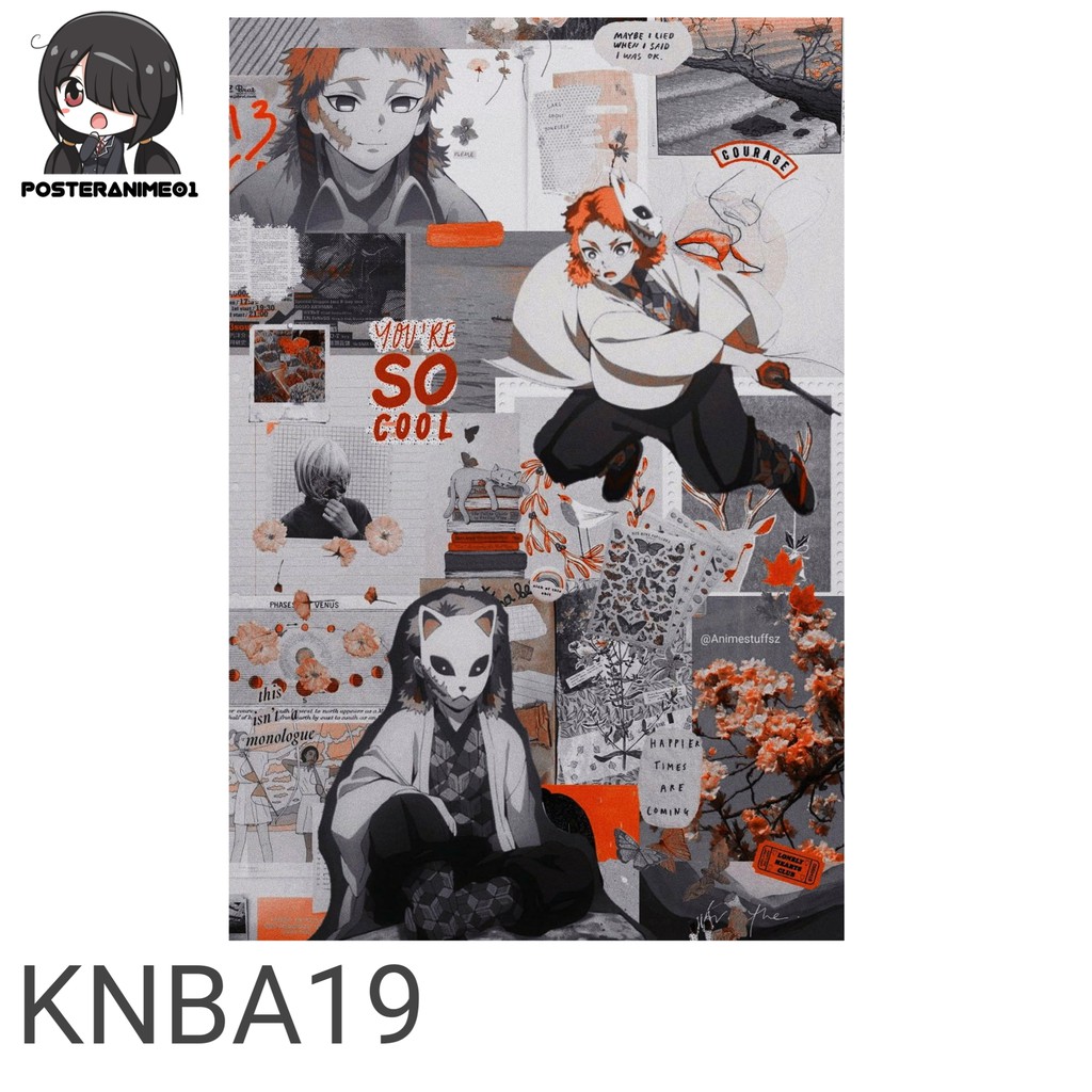 Poster Anime Aesthetic Kimetsu No Yaiba #2 | Poster Aesthetic Anime Kimetsu No Yaiba-KNBA19