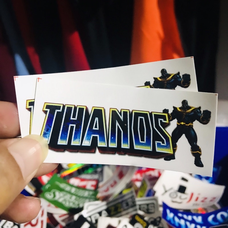 Stiker Motor Laptop HP - Thanos