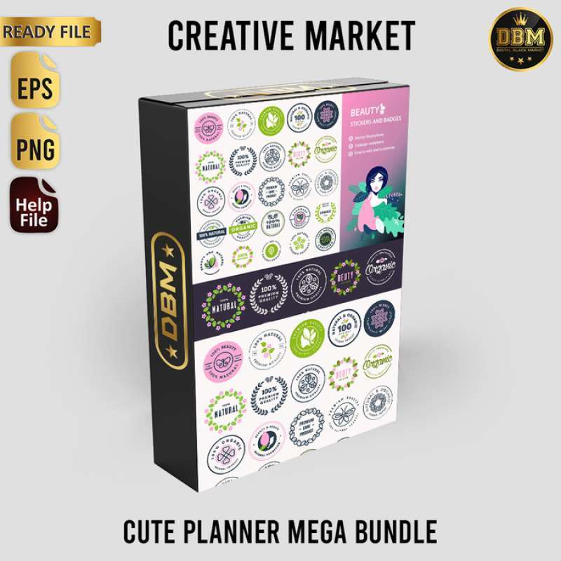 Cute Planner Mega Bundle - Vector Designs