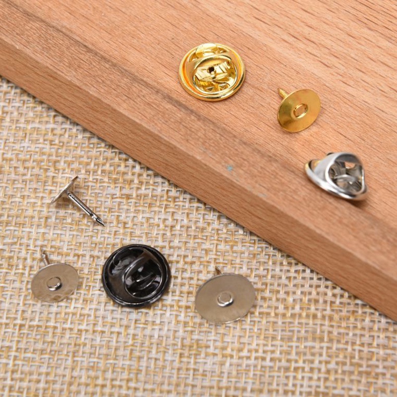 # Kaos T-Shirt Wanita Lengan Pendek Motif Print #30pcs / set Bros Bentuk Kupu-Kupu Bahan Tembaga