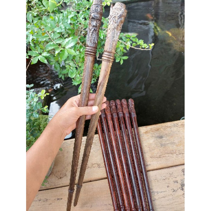 tongkat komando ukir