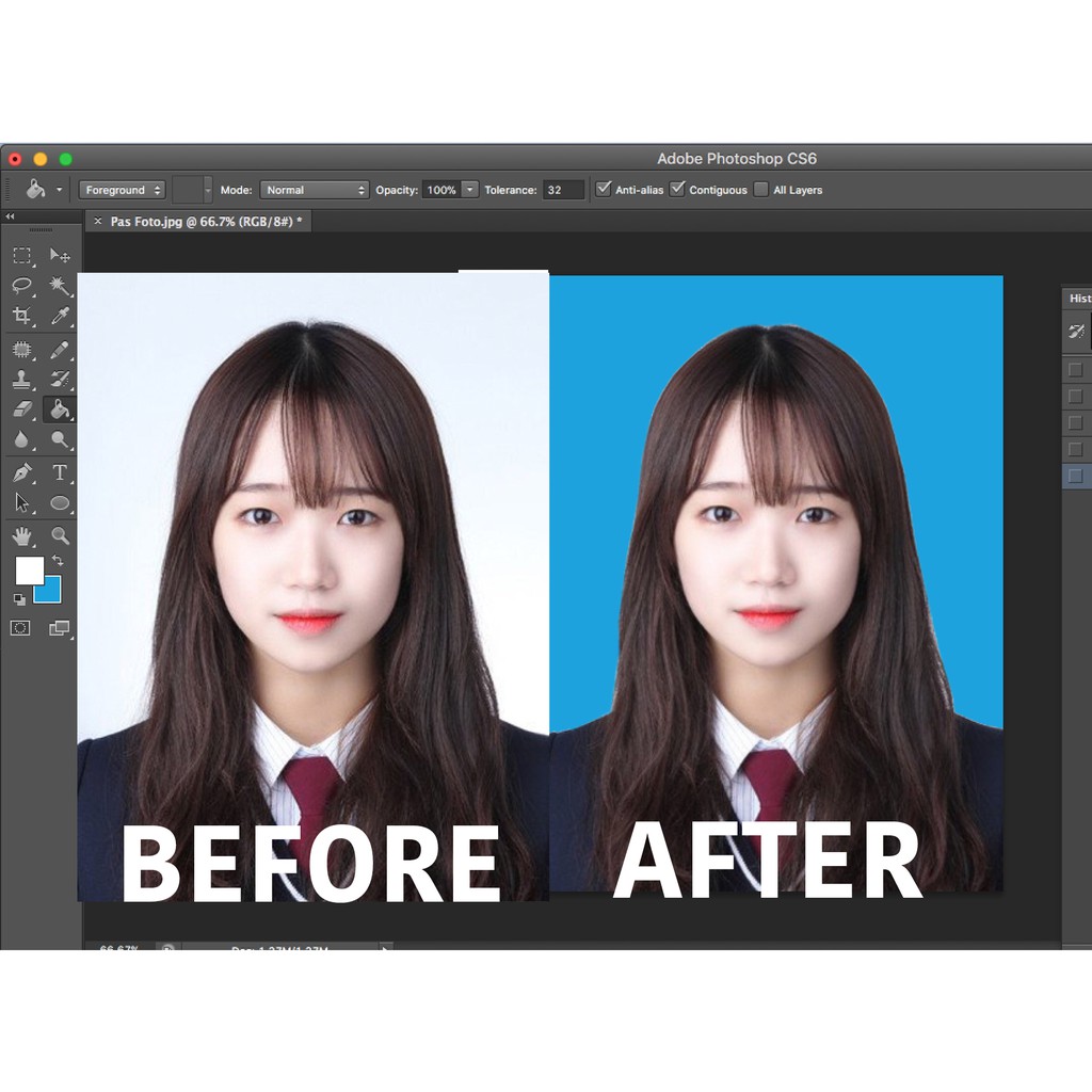 Ganti Background Foto