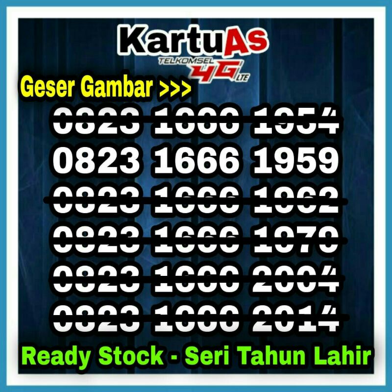 Nomor Cantik Simpati As Seri Tahun Lahir Murah 2001 2002 2003 2004 2005 2006 2007 2008 2009 2022