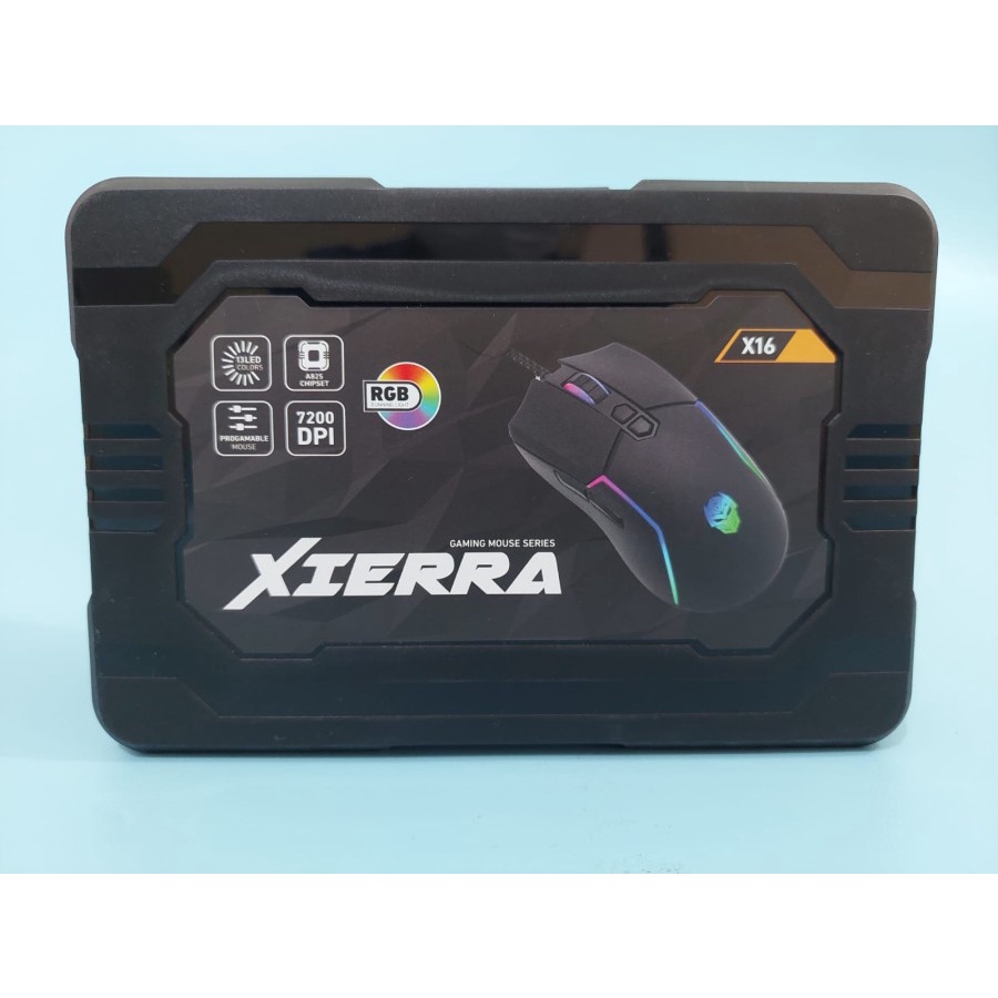 Mouse Gaming Rexus Xierra X16 Rgb - Rexus X16