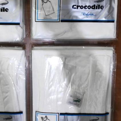 ➴ SINGLET CROILE PRIA 801 / SINGLET PRIA CROCODILE 801 V / SINGLET CROCODILE SALUR, PASTI ORI, READY