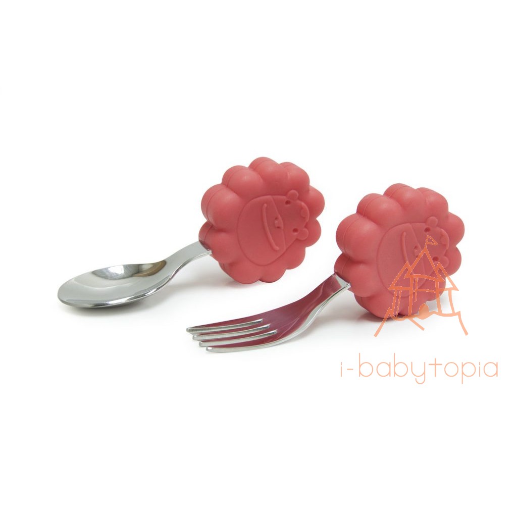 MNM Palm Grasp Spoon &amp; Fork Set