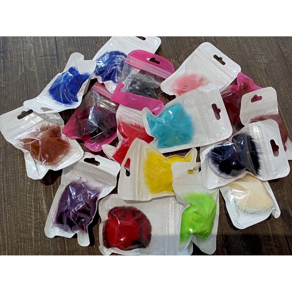 Popsocket Bulu Pom Pom Warna Pop Socket Polos Warna Warni