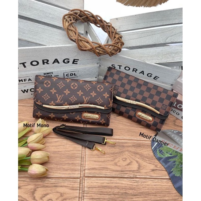 SLING BAG BESAR DOMPET WANITA REMAJA DAN DEWASA KASUAL FASHION IMPORT KOREA STYLE SIMPLE PREMIUM MIN