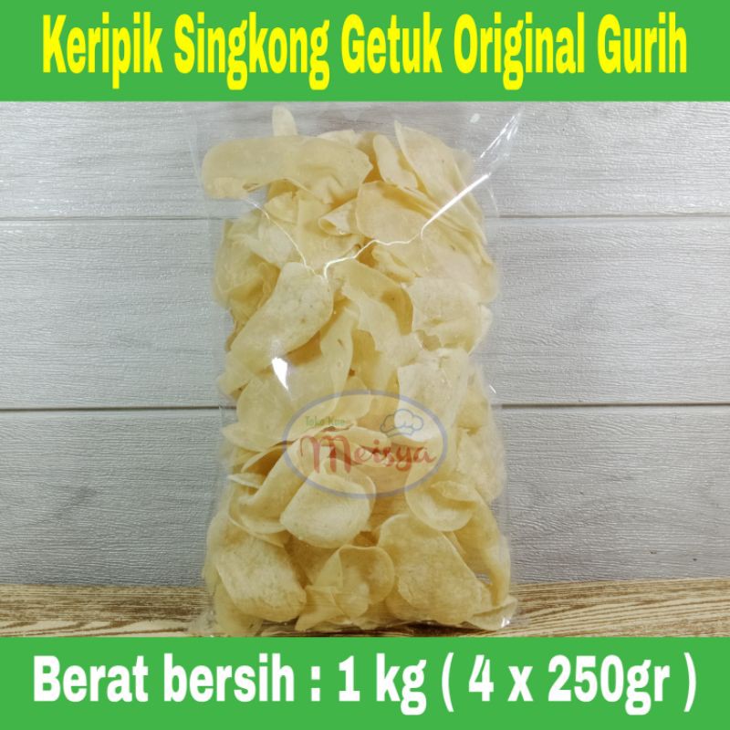 

Keripik Singkong Getuk 1 Kg Terlaris Termurah Kiloan Rasa Original Gurih