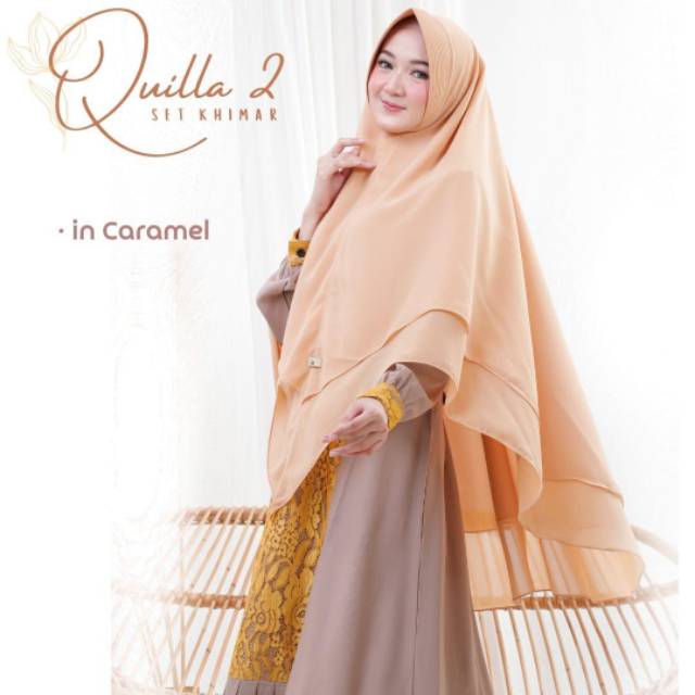 QUILLA SET VOL 2 ORIGINAL BY GERAI MIKA / GAMIS SET KHIMAR / GAMIS SET SYAR'I