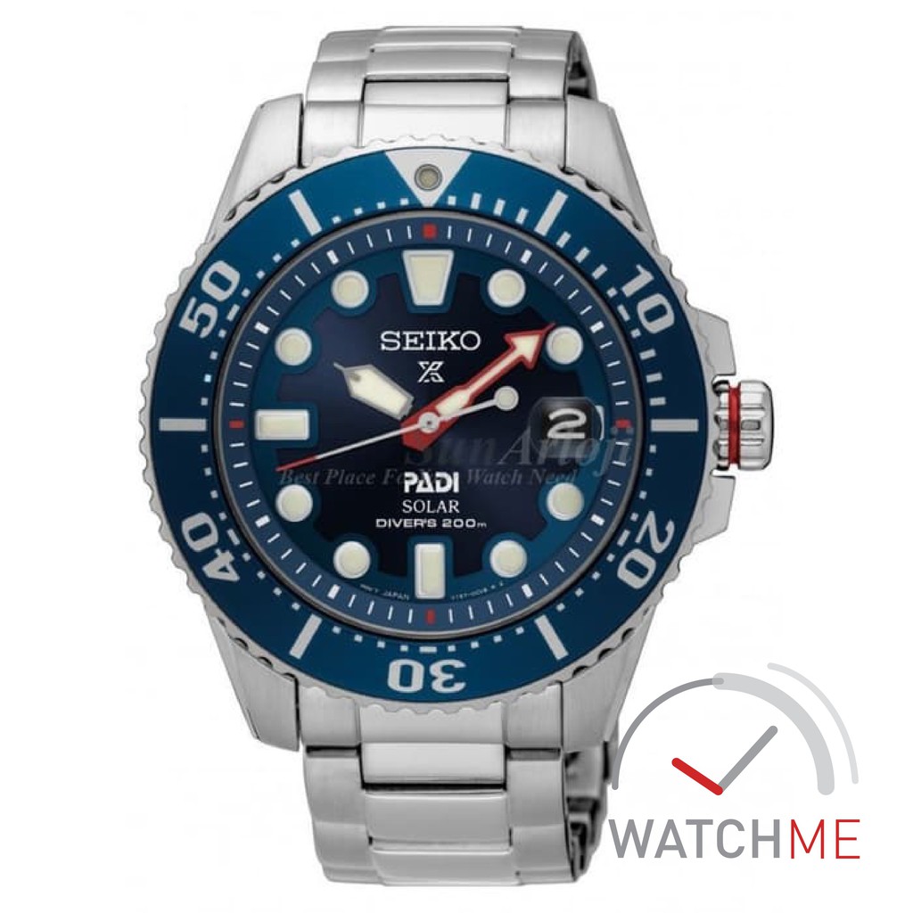 Seiko Prospex SNE435P1 Solar Padi Special Edition Blue Dial 200m Stainless Steel Original Bergaransi