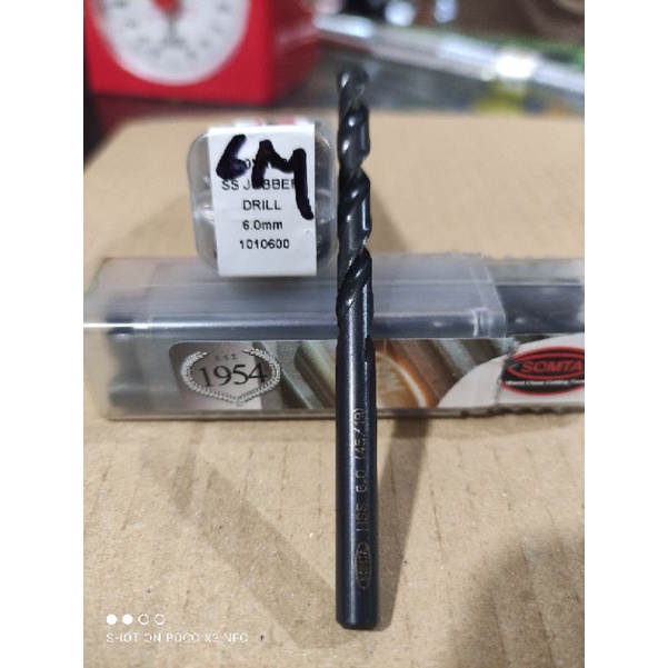 mata bor besi /kayu somta 6.0mm asli full baja