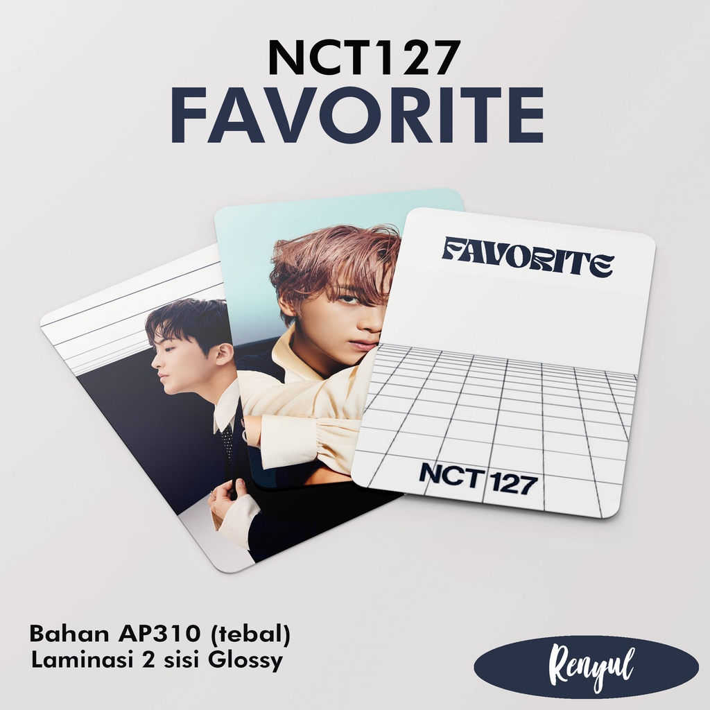 Photocard NCT127 Favorite