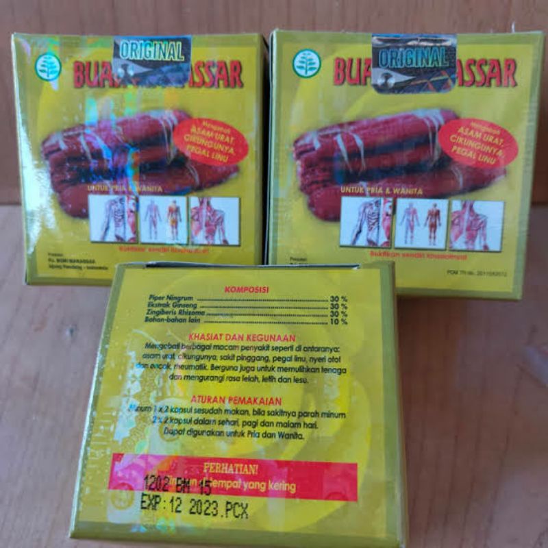 Buah Makasar Kapsul Original