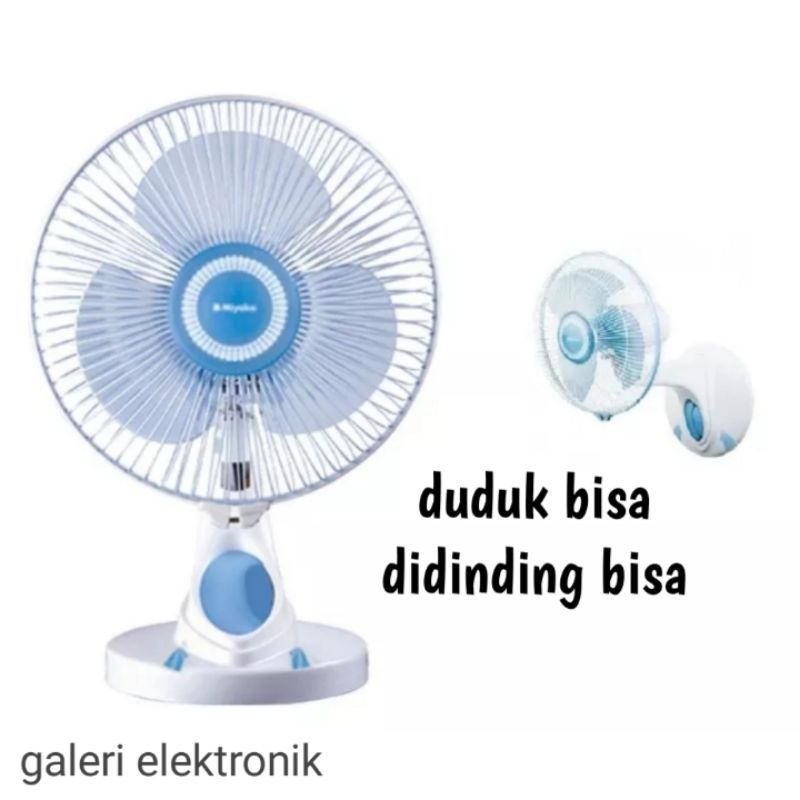 kipas angin meja,duduk miyako 9in,2in1