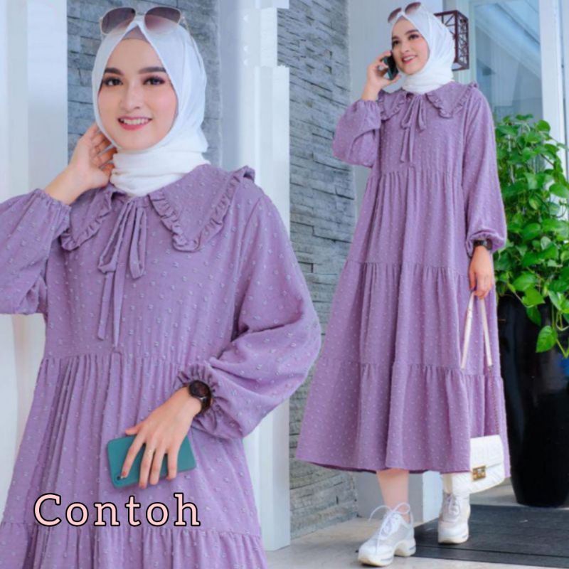 kain moscreap import premium /kain Moscreap doubel warna / Moscreap kulit jeruk baju gamis