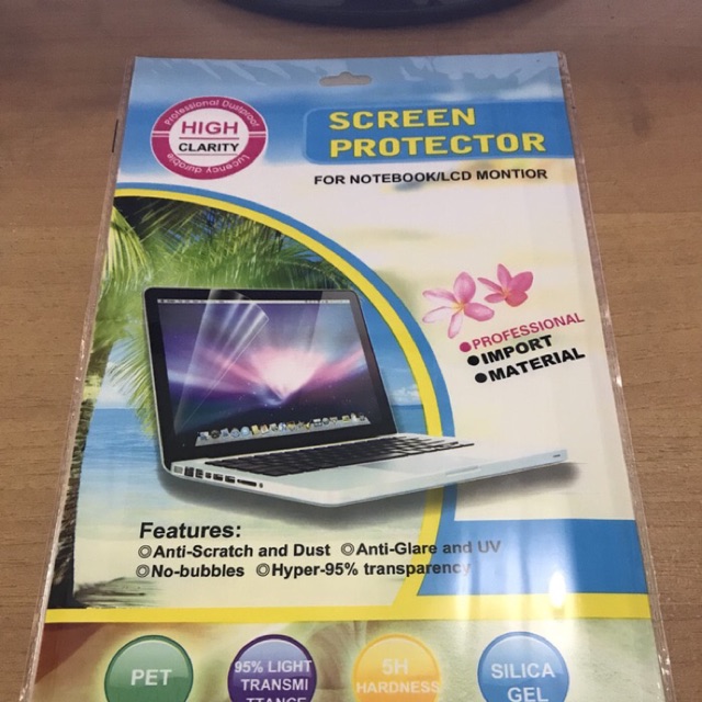 SCREEN PROTECTOR / ANTI GORES NOTEBOOK / LCD MONITOR ANTI GORES 14 INCH